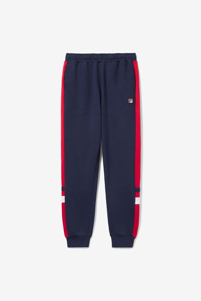 Fila Pants Mens Navy - Romolo - Philippines 8701236-MY